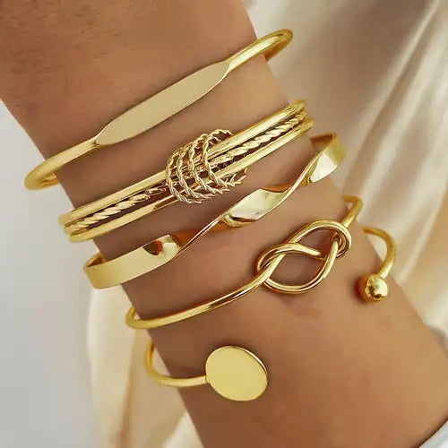 5- piece Elegant Bangle Set
