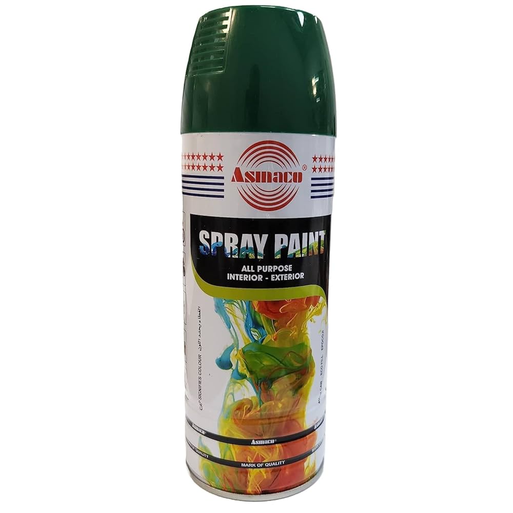 Asmaco Acrylic Spray Paint 400ml – Multi-Surface Quick-Dry Paint