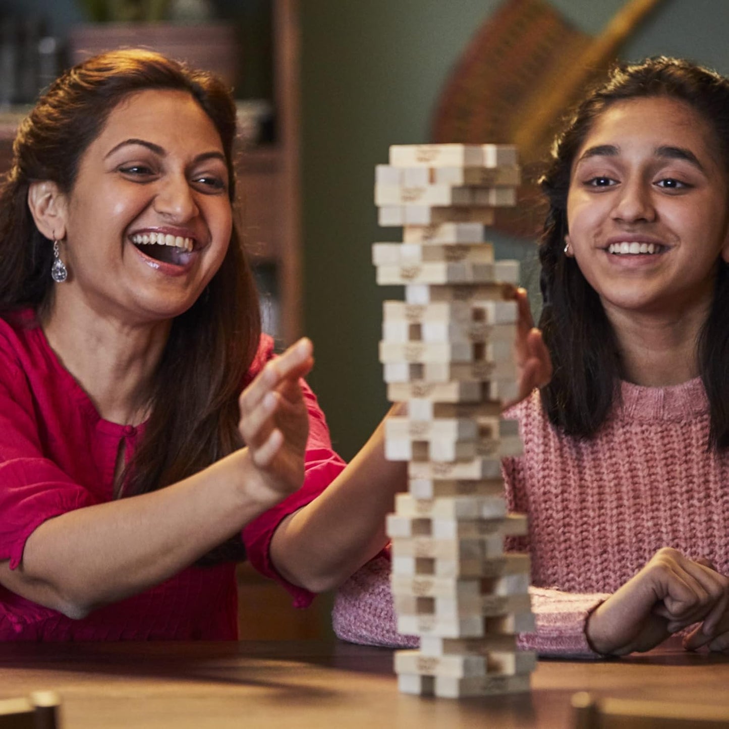 Jenga Game | The Original Wood Block Game with Genuine Hardwood Blocks