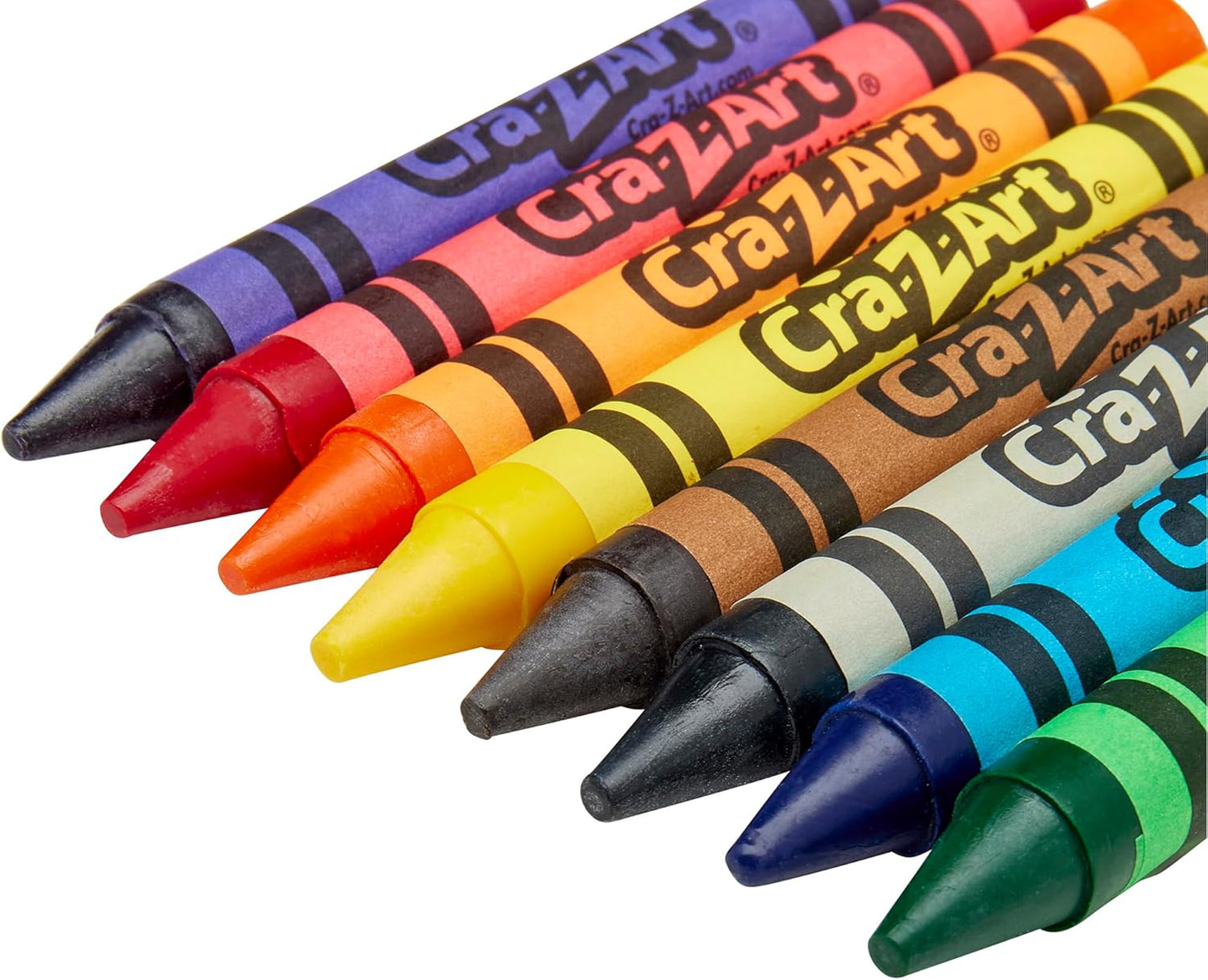 Cra-Z-Art 8ct Jumbo Crayons for Children, Back to School Essential for Ages 3 and Up
