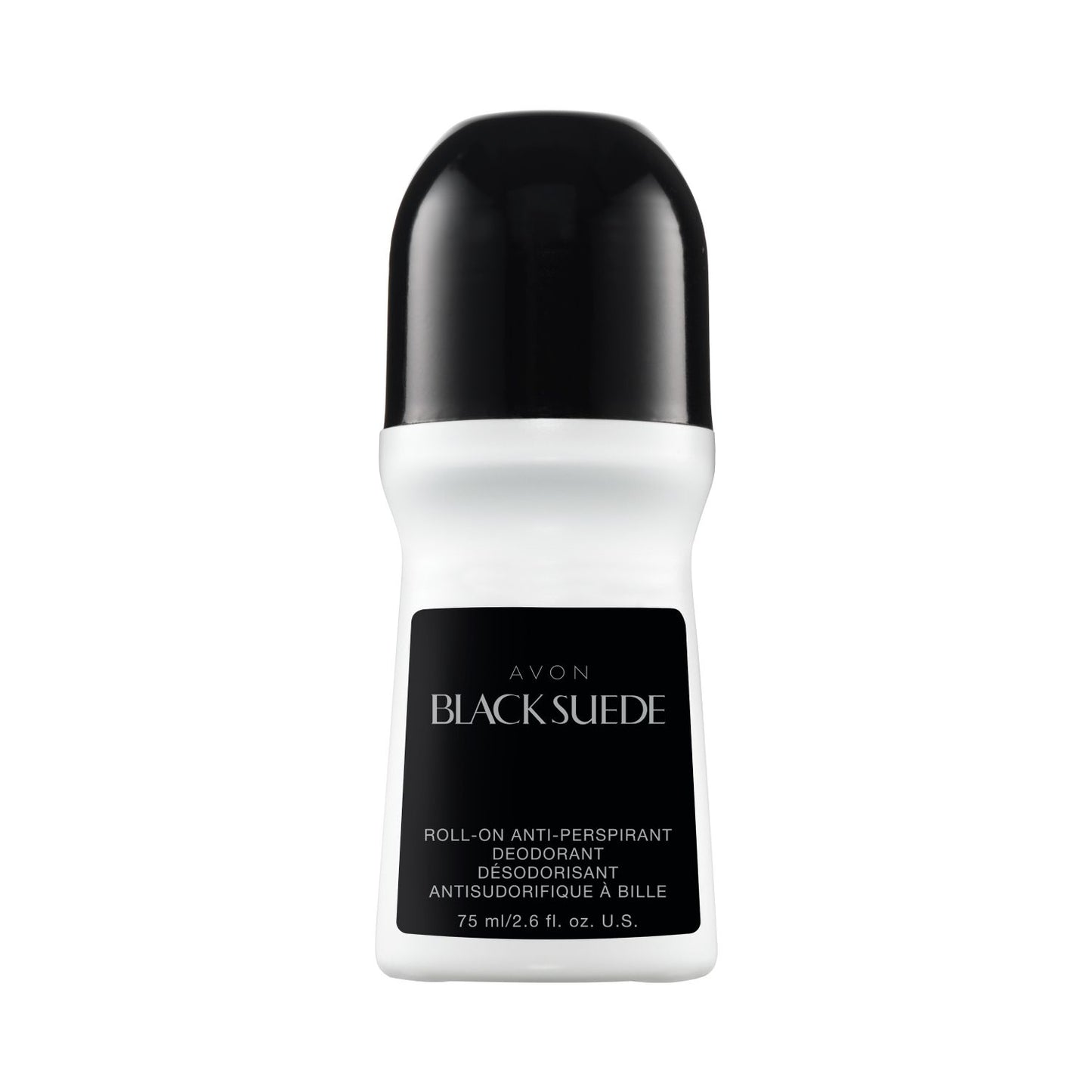 Black Suede Roll-On Antiperspirant Deodorant