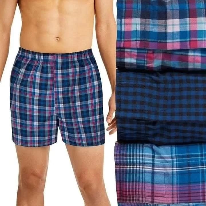Men's Knocker Cotton Boxer Shorts – 3 Pack (All Sizes Available)