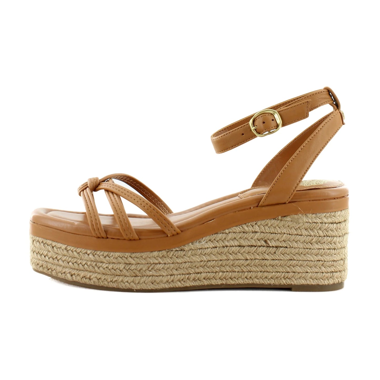 Vince Camuto Loressa Women’s Wedge Sandals — Golden Walnut, Size 9.5 US