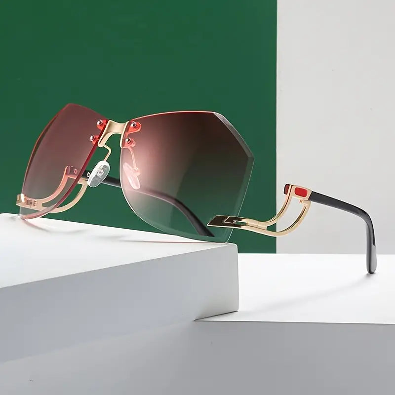 Oversized Gradient Color Eyewear