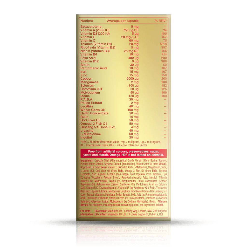 Omega-H3 Multivitamin Capsules – 30s