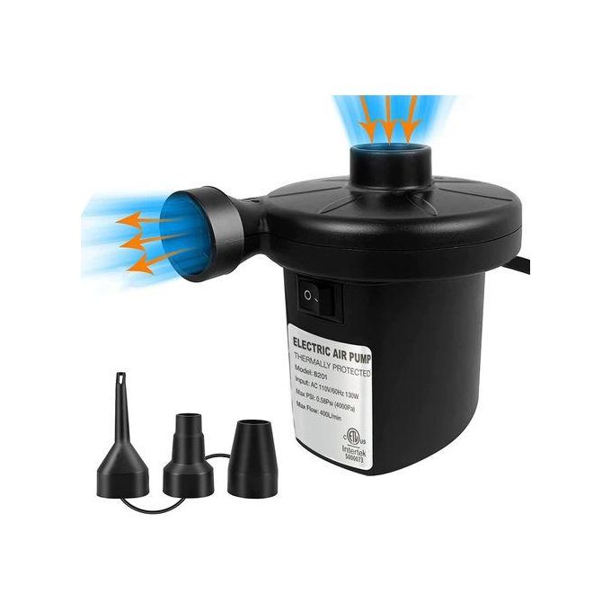 Intex DuraBeam Standard Downy Air Mattress – Twin Size, 10" Height + FREE Pump