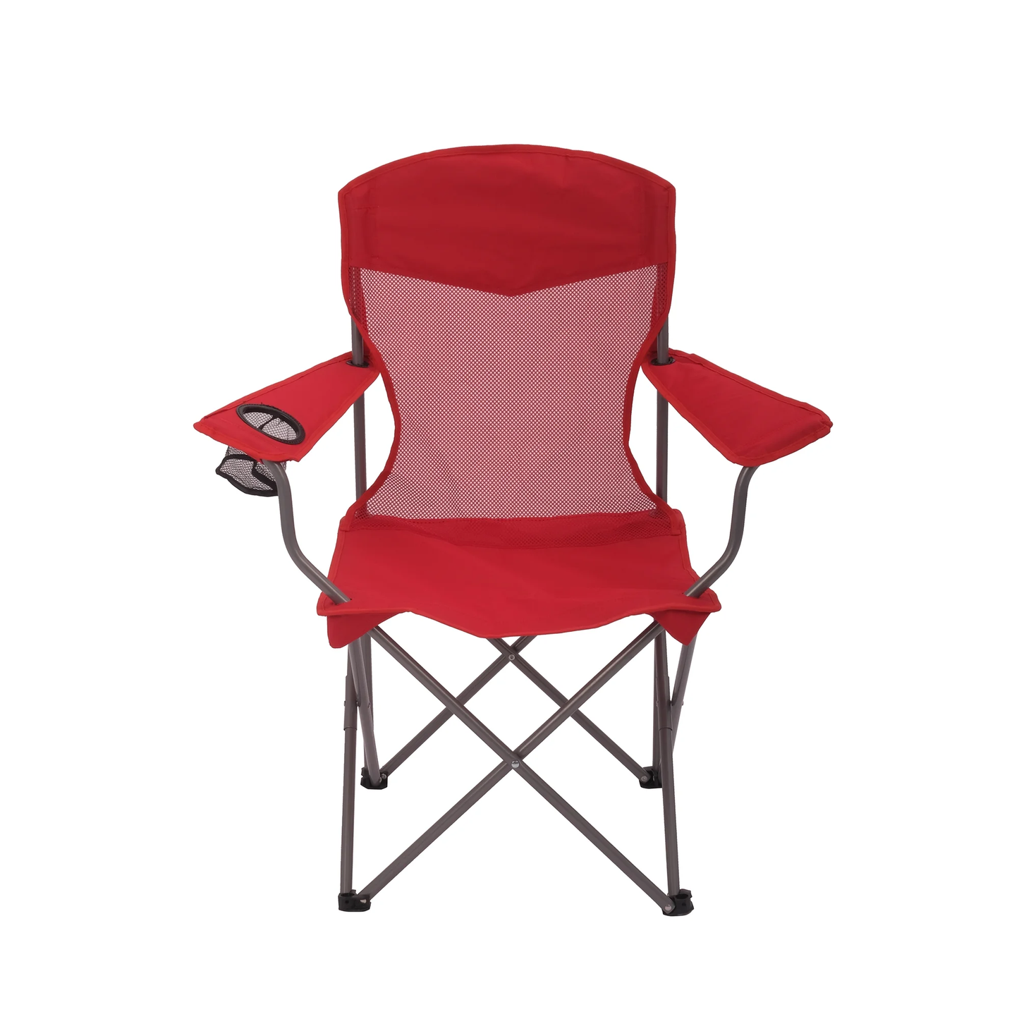 Ozark Trail Basic Mesh Chair Red – Lightweight & Portable for Adults
