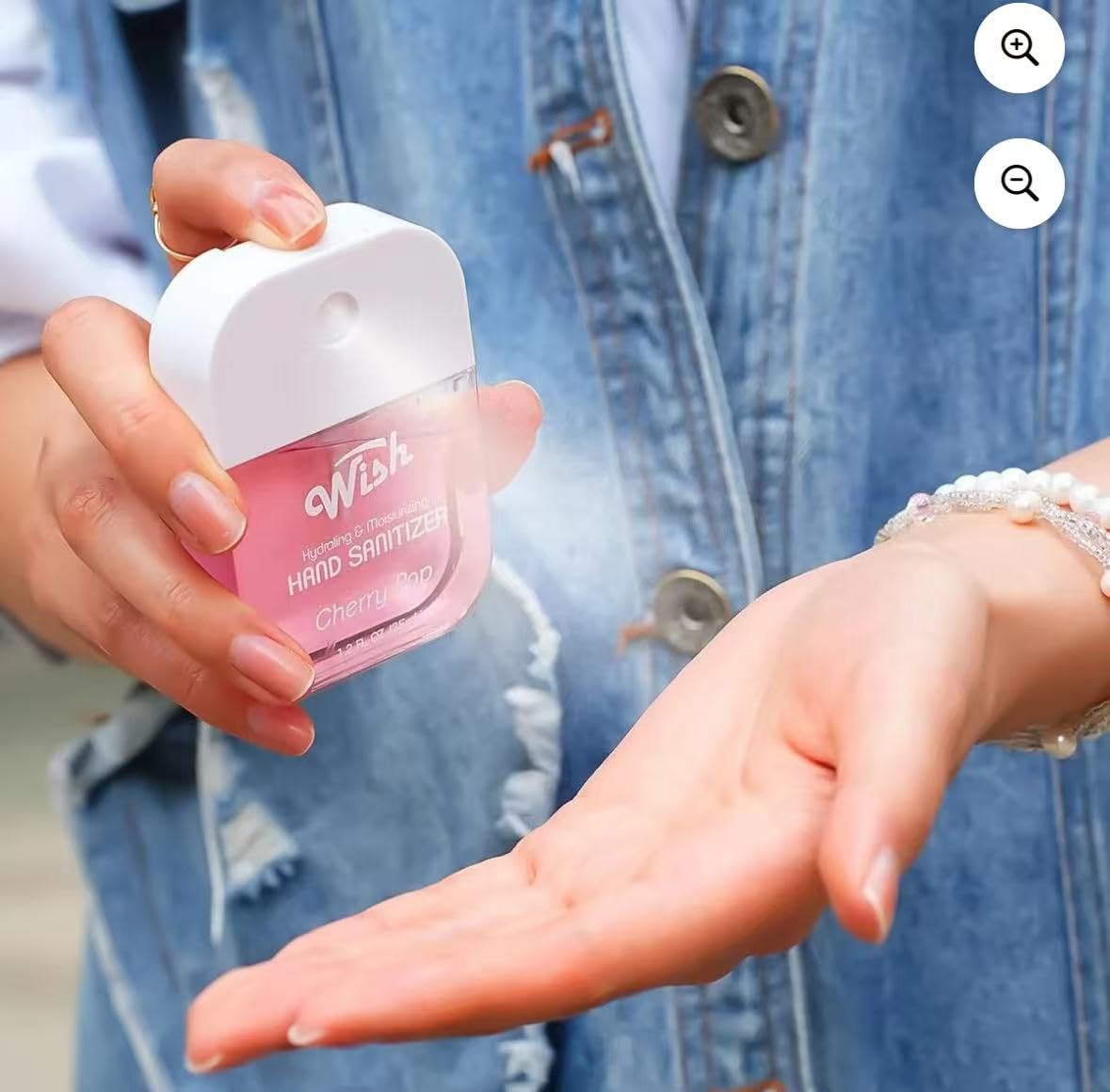 Wish Hydrating & Moisturizing Hand Sanitizer Spray Assorted Scents (1.2 fl oz each)