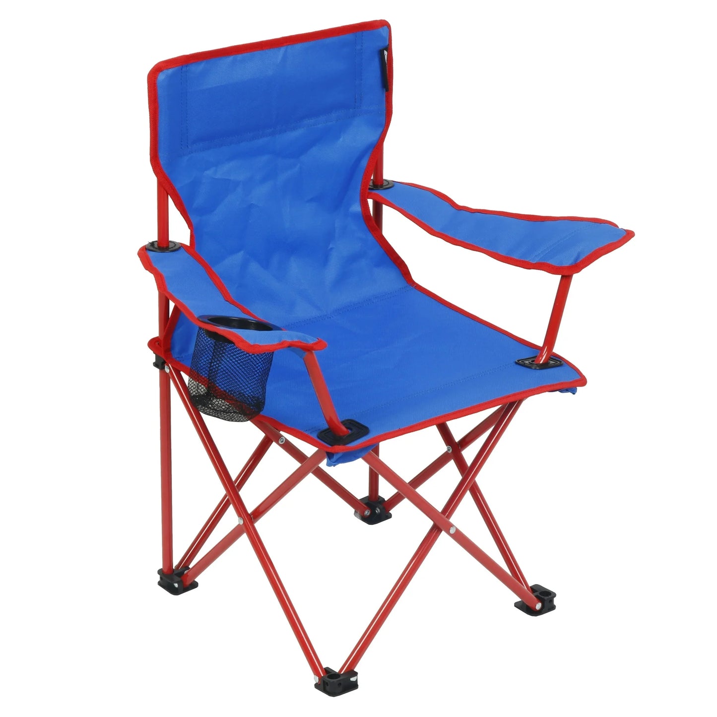 Ozark Trail Child’s Camp Chair (Blue) — 125 lb Capacity, Ages 5-12