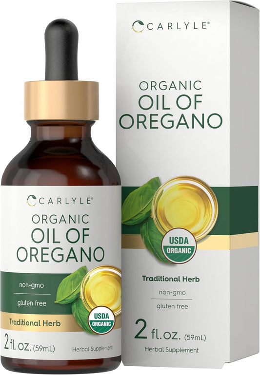 Carlyle Organic Oil of Oregano Liquid Drops