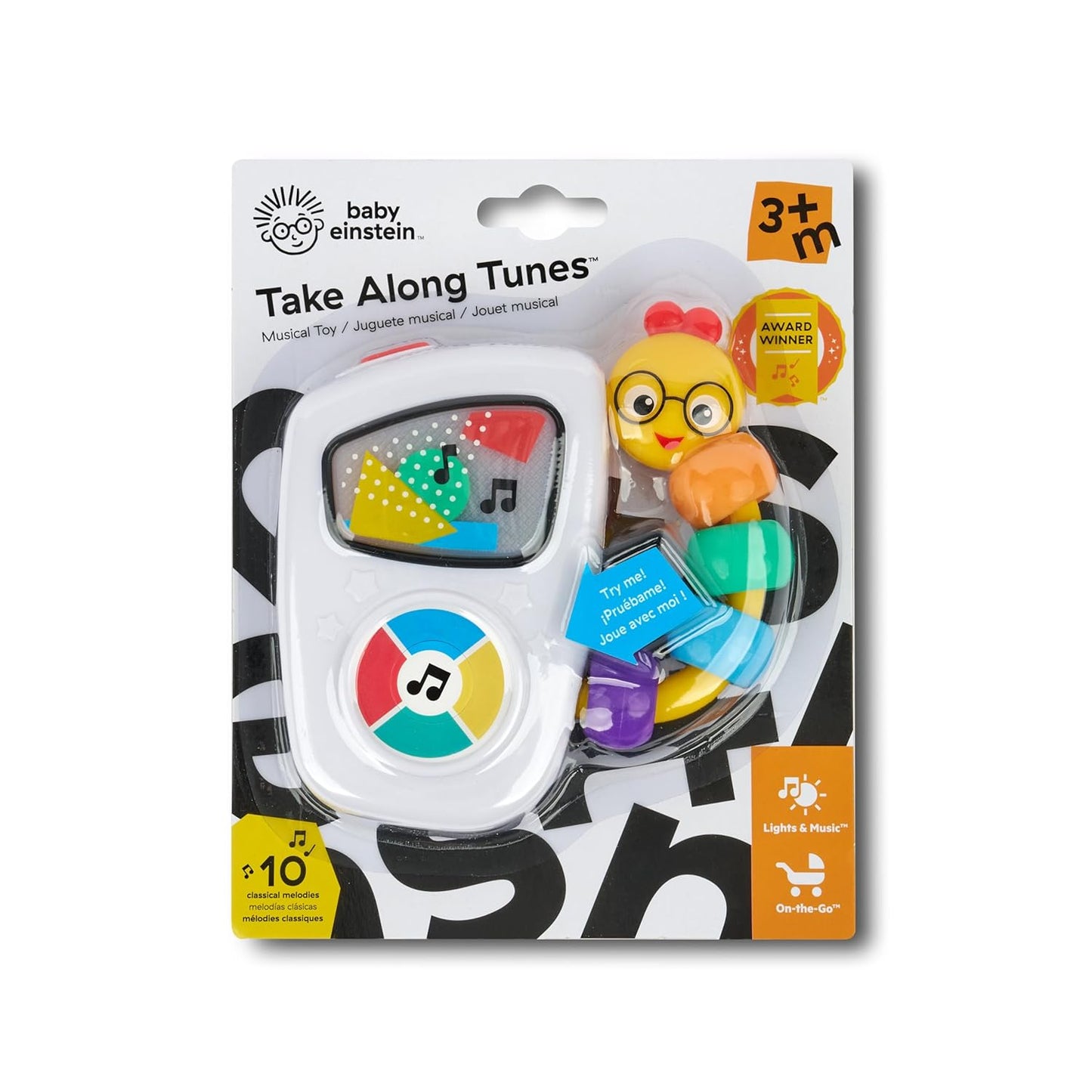 Baby Einstein Take Along Tunes Musical Toy, Ages 3 months