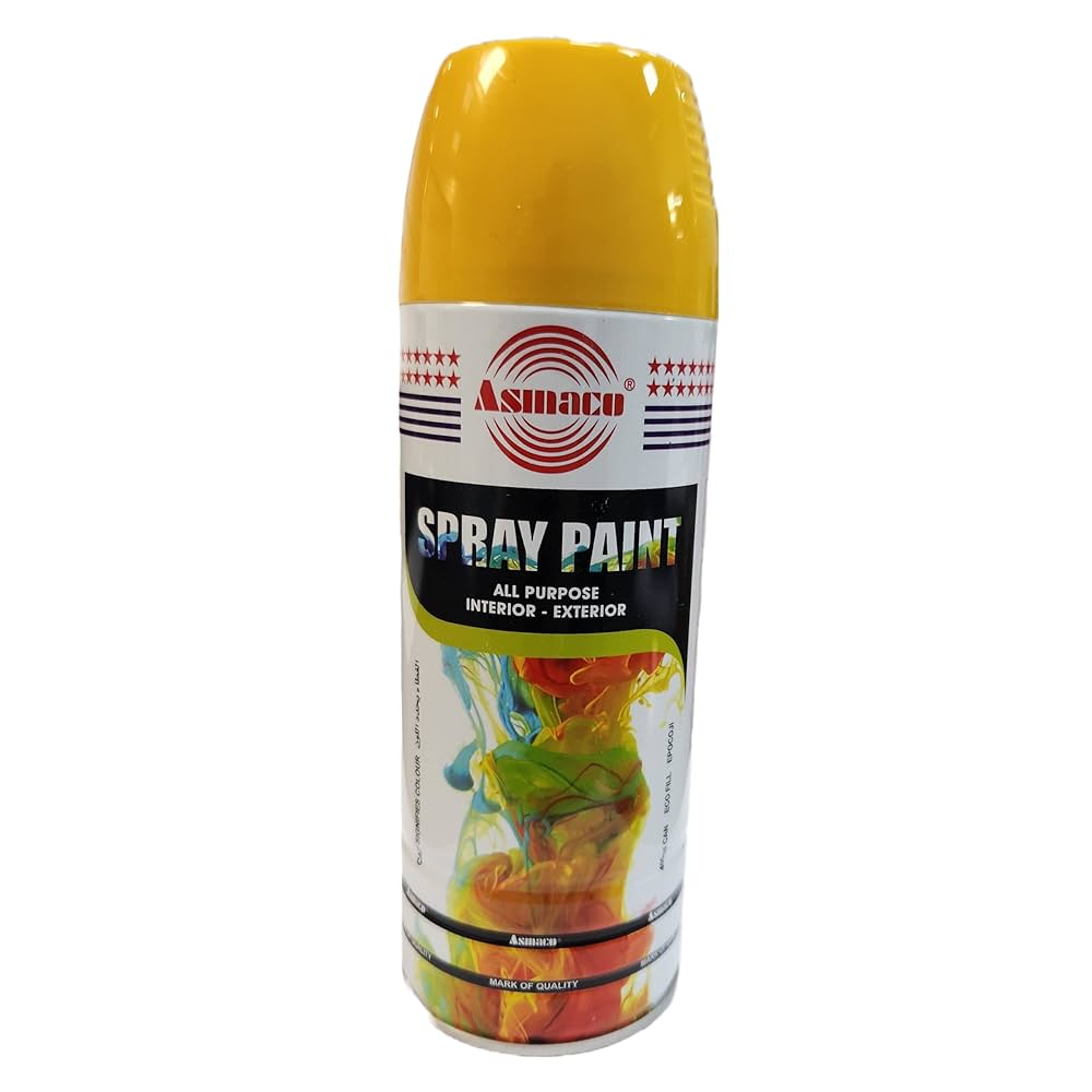 Asmaco Acrylic Spray Paint 400ml – Multi-Surface Quick-Dry Paint