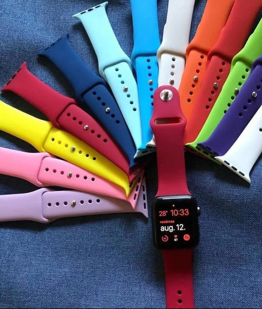 Oraimo Premium Silicone Watch Straps – Colorful Comfort for Every Mood