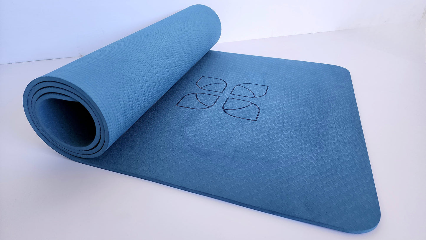 TPE Yoga Mats – 6mm Thick Non-Slip Eco-Friendly Mats