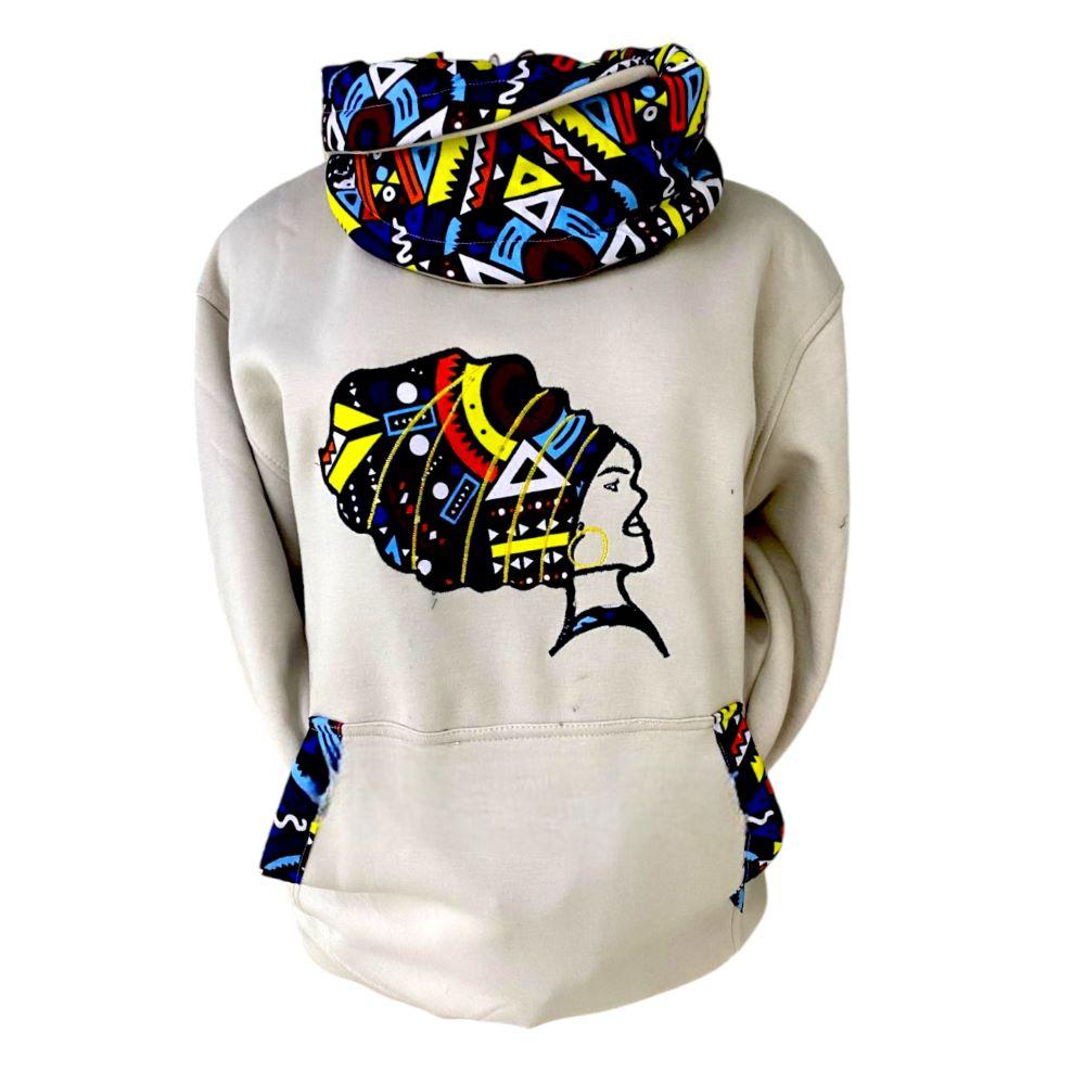 Afro Chic Statement Hoodie
