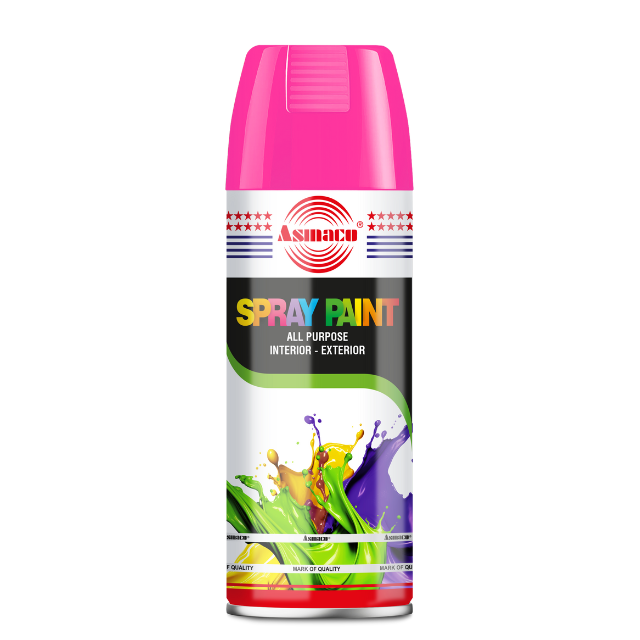 Asmaco Acrylic Spray Paint 400ml – Multi-Surface Quick-Dry Paint